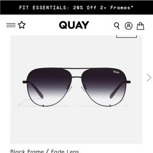 New standard High Key extra large sunglasses.